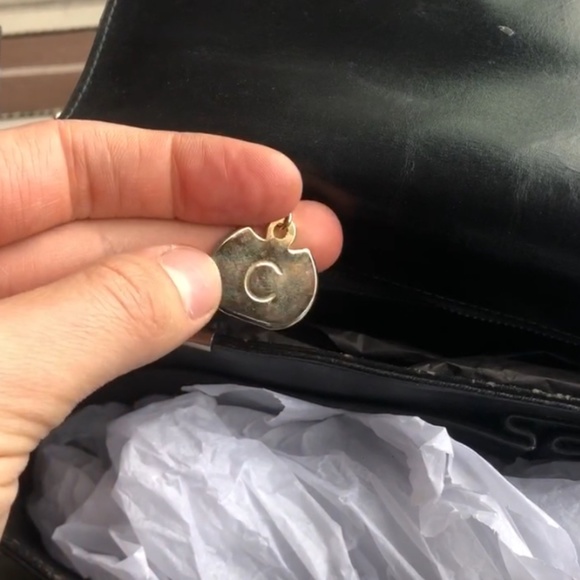 Celine - Authentic Vintage - Heavily Worn - Teen Triomphe Bag - As-Is Condition! - Picture 10 of 16